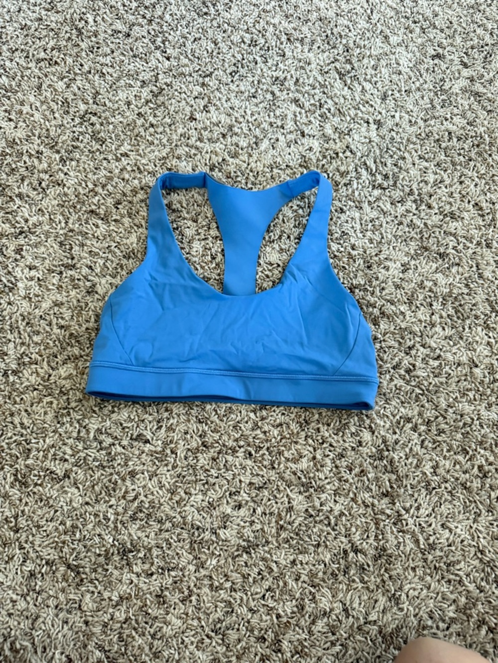 lululemon athletica Blue Racerback Sports Bra